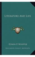 Literature and Life