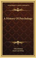 A History Of Psychology