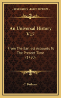 An Universal History V17