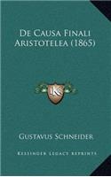 De Causa Finali Aristotelea (1865)