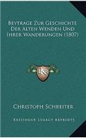 Beytrage Zur Geschichte Der Alten Wenden Und Ihrer Wanderungen (1807)