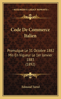 Code De Commerce Italien