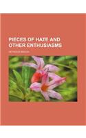 Pieces of Hate and Other Enthusiasms