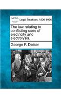 Law Relating to Conflicting Uses of Electricity and Electrolysis.