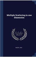 Multiple Scattering in one Dimension