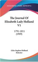 The Journal Of Elizabeth Lady Holland V1