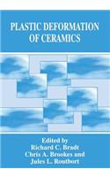 Plastic Deformation of Ceramics