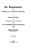 Die Monadenlehre und ihre Beziehung zur griechischen Philosophie: (German)