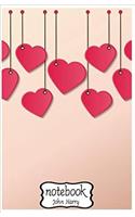 Notebook Journal Dot-grid, Graph, Lined, Blank No Lined Tag Heart: Small Pocket Notebook Journal Diary, (Blank Notebook Journal)
