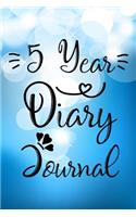 5 Year Diary Journal