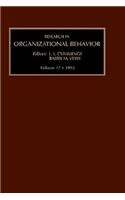 Research in Organizational Behavior