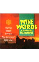 Wise Words - Flip Calendar