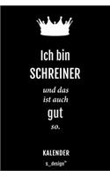 Kalender für Schreiner