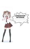 Anime Composition Notebook