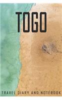 Togo Travel Diary and Notebook: Travel Diary for Togo. A logbook with important pre-made pages and many free sites for your travel memories. For a present, notebook or as a parting