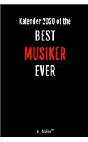 Kalender 2020 für Musiker