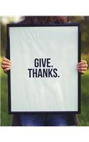 Give Thanks