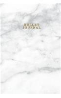 Bullet Journal: Marble + Gold Small Dot Grid Journal Notebook 110-Page 1/4 Inch Dot Gridded Paper for Drawing Sketching Doodling Journaling for Women Girls Teens 6x