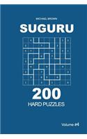 Suguru - 200 Hard Puzzles 9x9 (Volume 4)