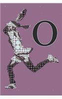 O Monogram Initial Tennis Journal