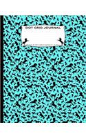 Dot Grid Journal: Large Unicorns all over pattern, Dot Grid Journal flexible precise journaling or easy drawing, games, connecting boxes, tables, planner, to do list,