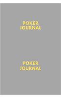 Poker Journal, Notebook Blank Lined Book