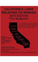 California Laws Relating to Minors The Redbook