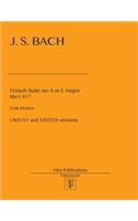 French Suite no. 6 in E major