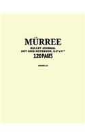 Murree Bullet Journal, Amarillo, Dot Grid Notebook, 8.5