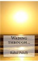 Wading through...: Nature around us is a treat to watch. They tell us many stories, take many forms, and convey many emotions. This book is a collection of 12 short po