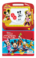 Mickey Mouse Clubhouse: Learning Book with Magnetic Drawing Pad
