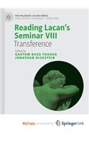 Reading Lacan's Seminar VIII