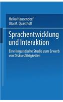 Sprachentwicklung Und Interaktion