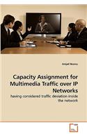 Capacity Assignment for Multimedia Traffic over IP Networks