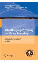 Natural Language Processing and Chinese Computing