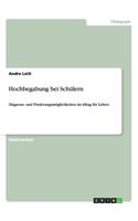 Hochbegabung bei Schülern: Diagnose- und Förderungsmöglichkeiten im Alltag für Lehrer(German)