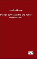 Studien zur Geschichte und Kultur des Altertums