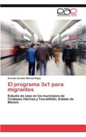 Programa 3x1 Para Migrantes