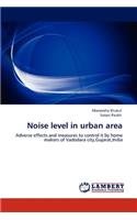 Noise level in urban area