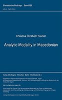 Analytic Modality in Macedonian