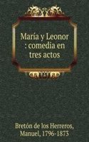 MAR  A Y LEONOR COMEDIA EN TRES ACTOS