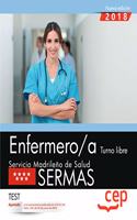 Enfermero/a. Turno libre. Servicio Madrileno de Salud (SERMAS). Test