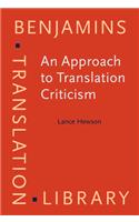 An  Approach to Translation Criticism
