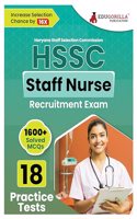 HSSC Staff Nurse Recruitment Exam Book 2024 (English Edition) | Haryana Staff Selection Commission | 18 Practice Tests (1600+ Solved MCQs) with Free Access To Online Tests