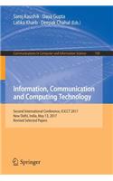 Information, Communication and Computing Technology
