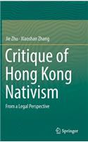 Critique of Hong Kong Nativism