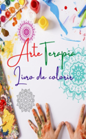 Arteterapia Livro de colorir Mandalas únicos como fonte de infinita criatividade, harmonia e energia divina