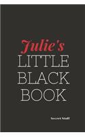 Julie's Little Black Book.
