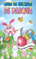 libro da colorare di pasqua