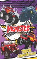 Monster Truck Coloring Book